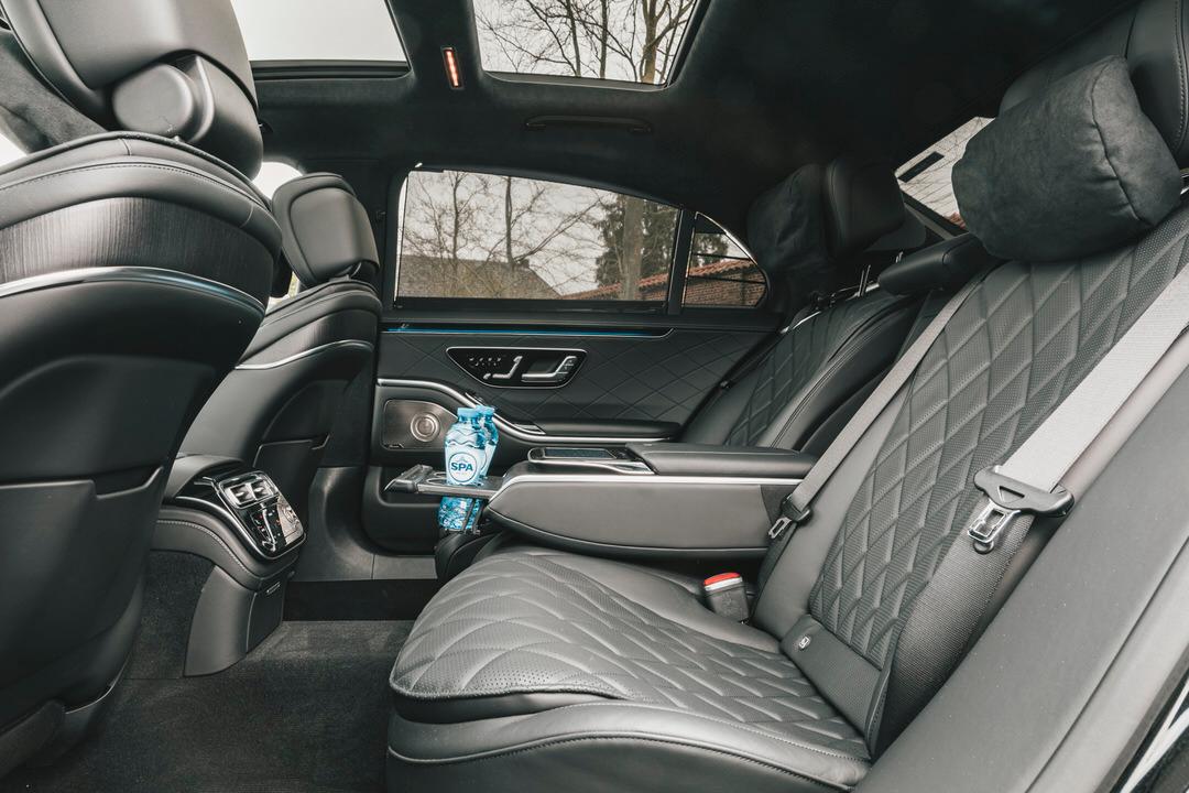 Mercedes Classe S limo intérieur en cuir